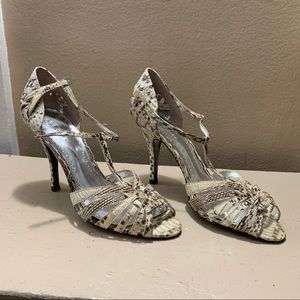 BCBGirls Snakeskin Heels